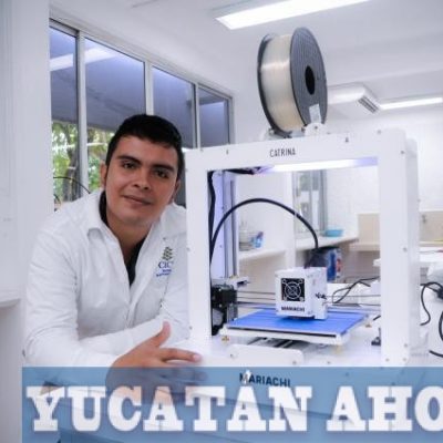 Yucateco cerca de sustituir el metal en prótesis para unir huesos