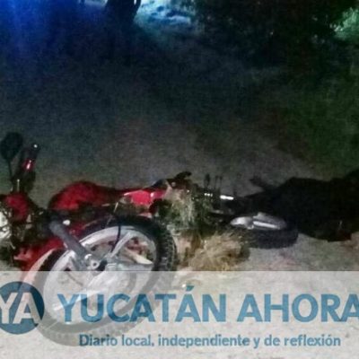 Dos accidentes de motociclistas rumbo a Cancún, uno muere