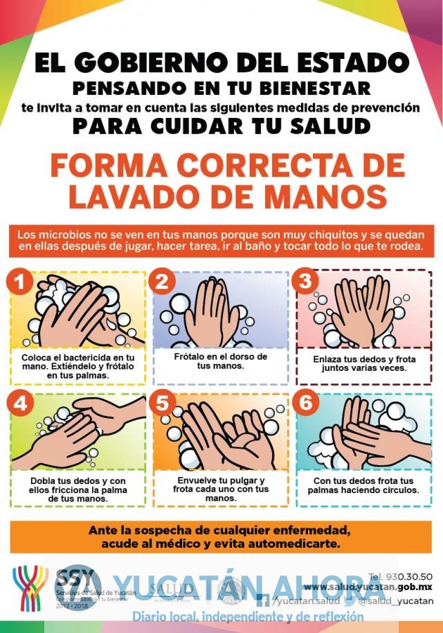 No escatimes en lavar tus manos, evitarás contagios de conjuntivitis
