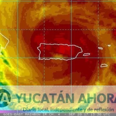 Huracán María toca tierra en Puerto Rico esta madrugada