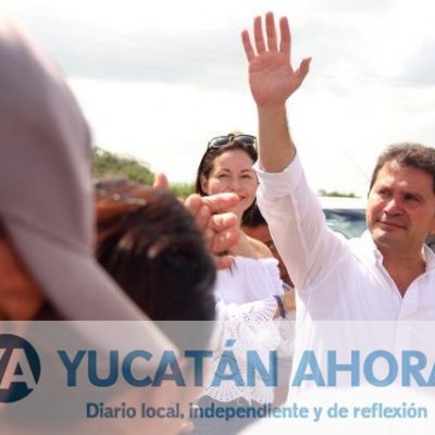 Denuncian campaña anticipada de Mauricio Sahuí