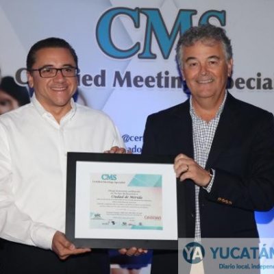 La firma “Latinoamérica Convenciones” certifica a Mérida como Destino CMS