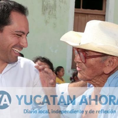 Mauricio Vila entrega canchas de usos múltiples en Cheumán, Noc Ac y Cosgaya