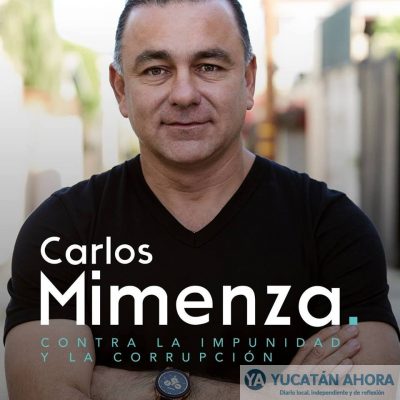 Carlos Mimenza, aspirante a candidato por la Presidencia, busca apoyo en el Sureste