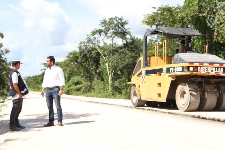 Avanza modernización carretera en el oriente de Yucatán