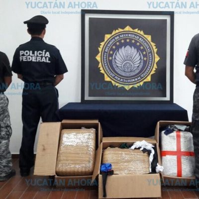 Dejan en el penal a detenido con cargamento de cocaína en la terminal de camiones