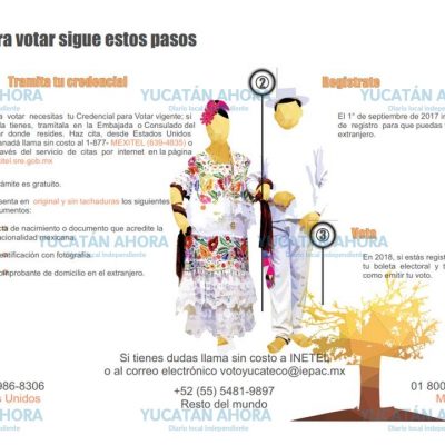 Van a California a motivar a migrantes yucatecos a votar