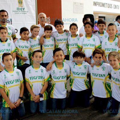 Selección yucateca categoría ‘Niños Héroes’, a torneo nacional en Toluca