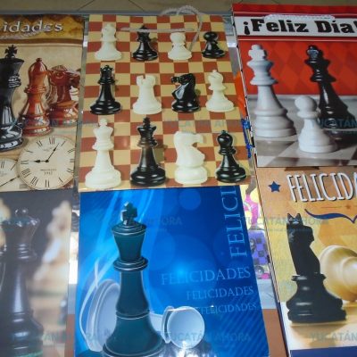 Lema en Yucatán: ‘Amor es  regalar un juego de ajedrez’
