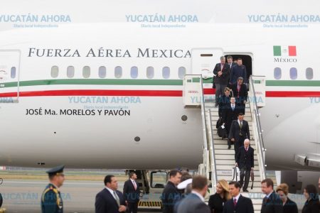 El gobernador de Yucatán acompaña a Peña Nieto en gira internacional