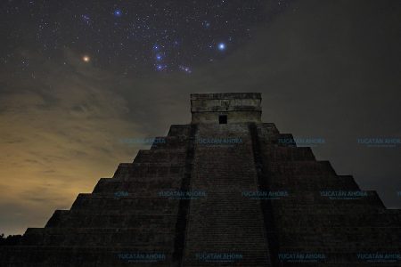 Este lunes 24 de septiembre descenderá en Chichén Itzá el Kukulcán lunar