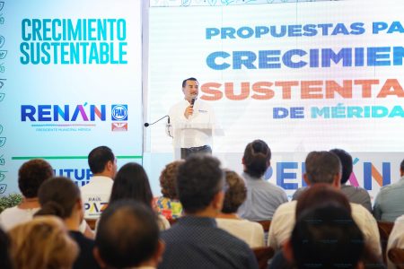 Renán Barrera ofrece que impulsará un ‘gran pulmón de Mérida’