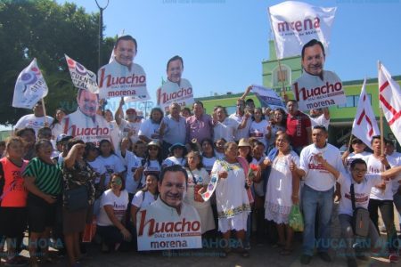 Huacho Díaz ofrece que impulsará actividades productivas de los municipios