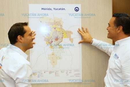 Renán Barrera acuerda con Vila sacar adelante los desafíos de Mérida