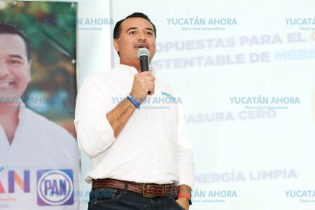 Vamos a incrementar la seguridad en Mérida: Renán Barrera