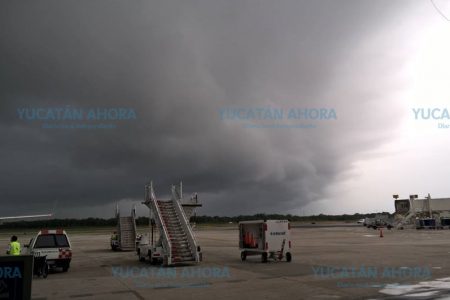 Afectaciones en vuelos de Mérida y Cancún por el mal tiempo