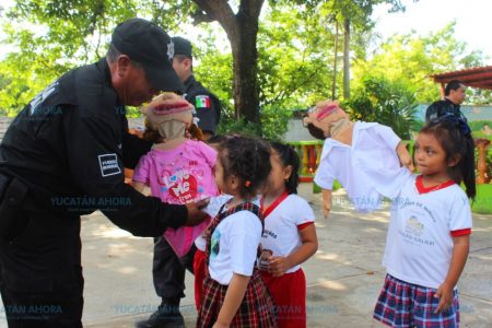 Desde el jardín de niños empiezan a prevenir el bullying en Kanasín