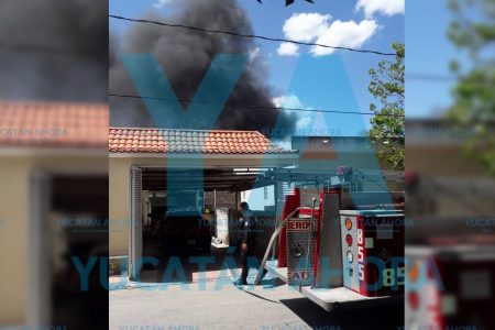 Por un descuido, incendia su taller y pierde 400 mil pesos en daños