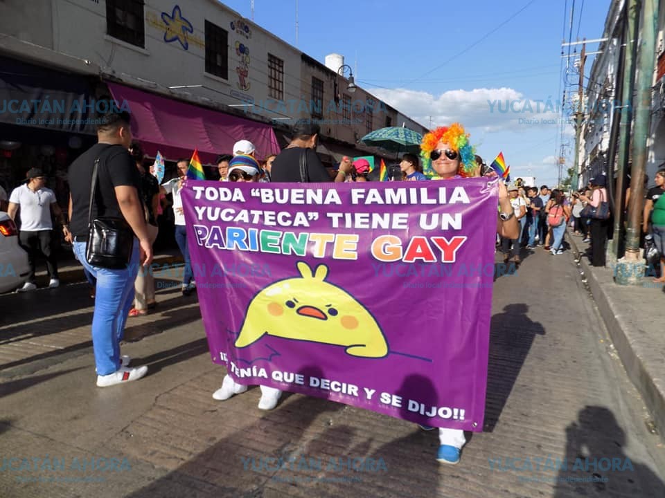 Orgullo gay: marchan cinco mil personas en Mérida – Yucatan Ahora