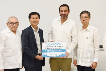 Estrena refrigeradores el Hospital de la Amistad Corea-México