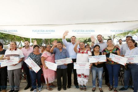 Renán Barrera impulsa proyectos productivos en comisarías de Mérida