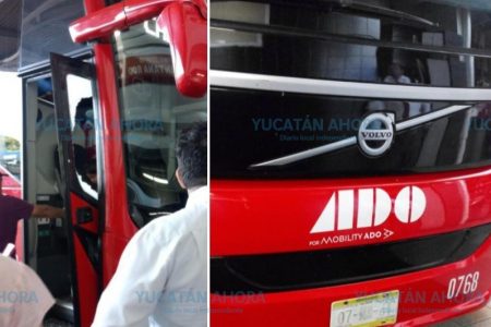 Intentan asaltar autobús de ADO que iba de Mérida a Cancún
