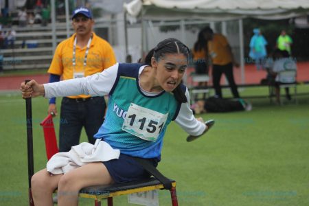 Dorado cierre de Yucatán en atletismo de la Paraolimpiada Nacional