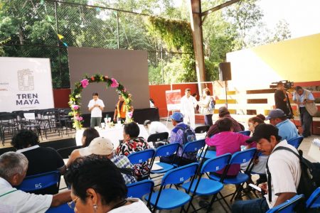 Participan 2,500 yucatecos en asambleas informativas del Tren Maya previas a la consulta