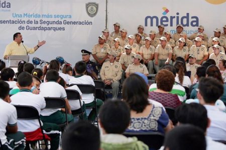 Ya tienen guardaparques otros 14 espacios de recreación en Mérida