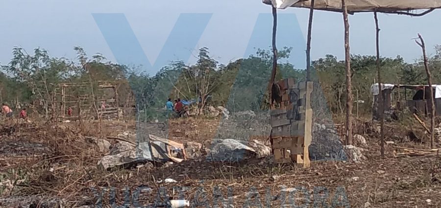 Desmantelan casas de “paracaidistas” en El Roble Alborada – Yucatan Ahora