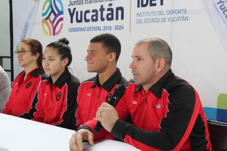 Entrena en Yucatán la selección juvenil de clavados de Canadá