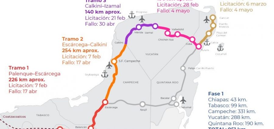 En Abril Iniciaria La Construccion De Los Primeros Tramos Del Tren Maya Yucatan Ahora