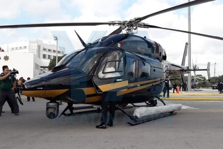 Nuevo helicóptero de la SSP, único en América Latina por su equipamiento