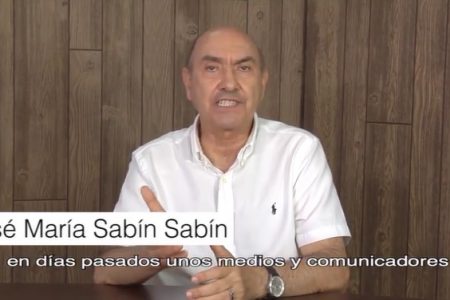 No soy responsable de los actos que me atribuyen: José María Sabín