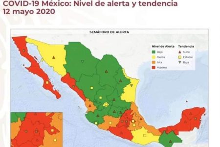Yucatán, en alerta máxima por Covid-19: creciente tendencia de casos