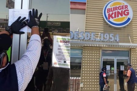 Por propiciar aglomeración de gente, clausuran Burger King de Ciudad Caucel