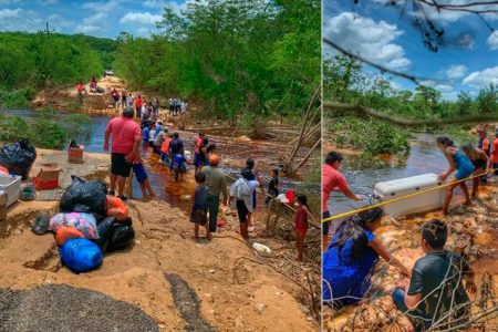 Puente ciudadano para ayudar a los damnificados en el sur de Yucatán