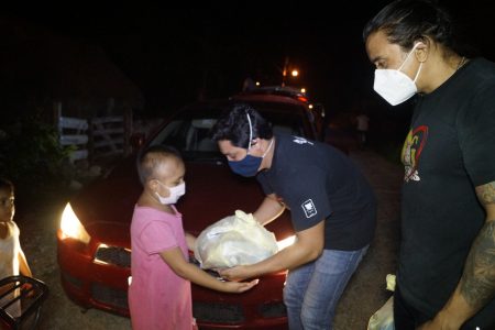 Fuertes de cuerpo, alma y corazón: llevan ayuda a familias afectadas por Covid-19 y las lluvias