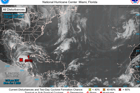 Inminente surgimiento de una depresión tropical en la Península de Yucatán