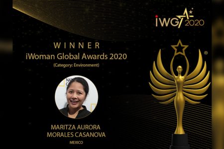 La ambientalista yucateca Maritza Morales recibirá el iWoman Global Awards 2020
