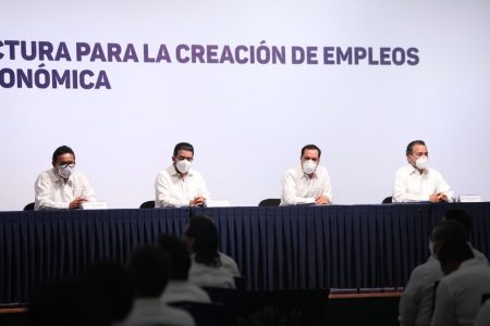 Con obras de infraestructura impulsan el empleo en Yucatán