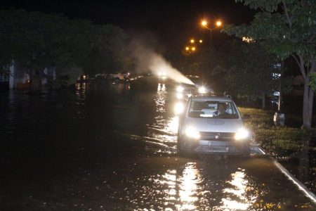 Inicia combate al mosco en zonas de Mérida afectadas por inundaciones de Delta