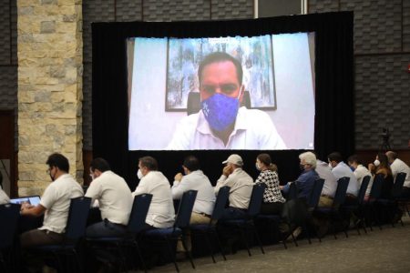 Mauricio Vila encabezó de manera virtual sesión del Consejo de Protección Civil