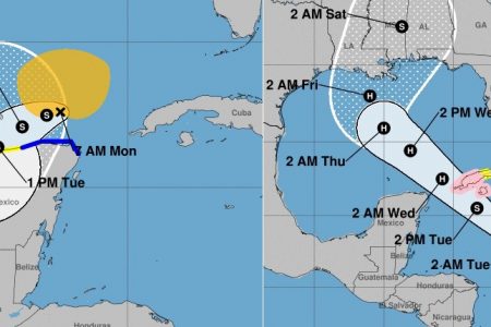 Gamma sigue estacionada y Delta se fortalece a tormenta en el Caribe