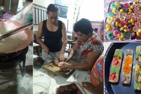Familia tekaxeña mantiene viva la tradición de elaborar dulces de almendra