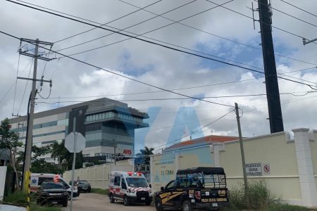 Tragedia en instalaciones de CFE en San Ramón Norte: cae empleado de una torre