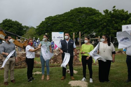 Arrancan obras del Centro del Adulto Mayor ‘Armonía’, en el Fraccionamiento del Parque