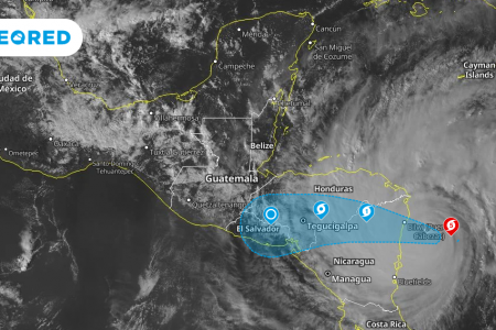 El poderoso huracán Iota, con máxima categoría sobre Centroamérica