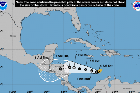Iota mantiene su avance hacia Nicaragua y Honduras: será un huracán intenso