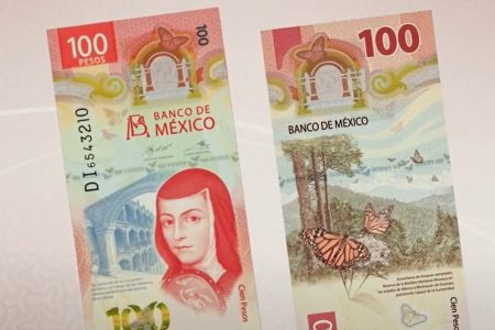Conoce el nuevo billete de 100 pesos, con la imagen de Sor Juana